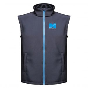 Navy & Sapphire Soft Shell Body Warmer (Adult)