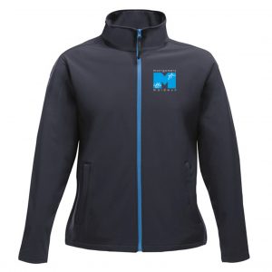 Navy & Sapphire Soft Shell Jacket (Ladies)