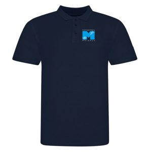 Navy Blue Cotton Polo Shirt (Adult)