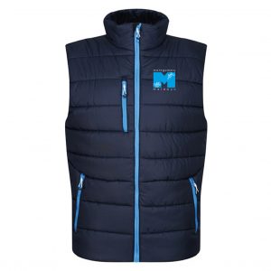 Navy & Sapphire Padded Body Warmer (Adult)